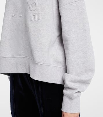 Byron logo cotton jersey hoodie | The Upside