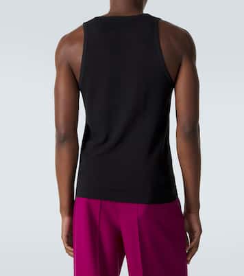 Tank top de algodón semitransparente | Tom Ford