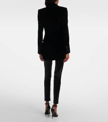 Smokingjacke aus Samt | Dolce&Gabbana