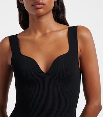 Ribbed-knit bodysuit | Alaïa