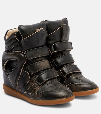 High-Top Sneakers Bekett aus Leder | Isabel Marant