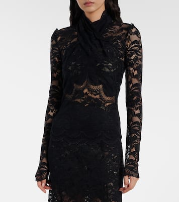 Floral lace top | Rabanne