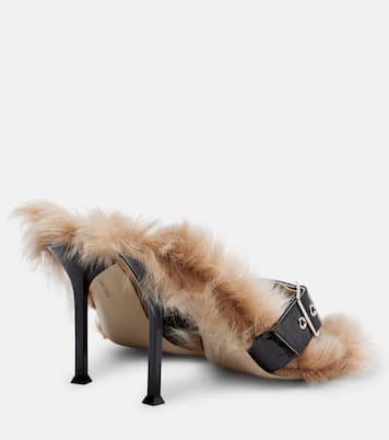 Mules Helix 95 en cuir embossé | Christen