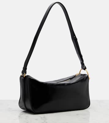 Schultertasche Half Horsebit Medium aus Leder | Gucci