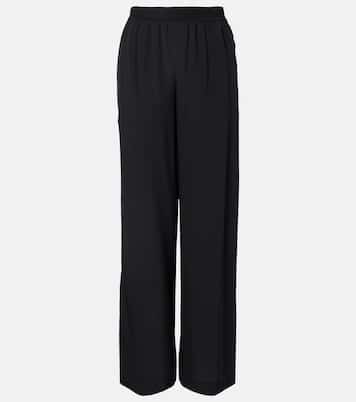 Hulin silk crêpe de soie wide-leg pants | Joseph