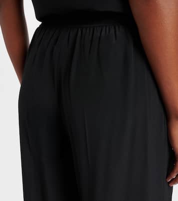 Hulin silk crêpe de soie wide-leg pants | Joseph