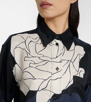 Floral shirt | Victoria Beckham