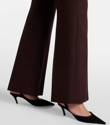 Mid-rise flared pants | Vince