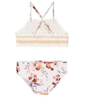 Awaken crochet floral bikini | Zimmermann Kids
