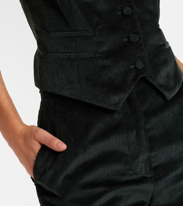 Coleridge棉质灯芯绒背心 | Gabriela Hearst