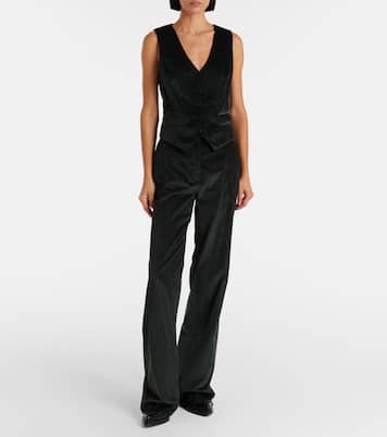 Coleridge棉质灯芯绒背心 | Gabriela Hearst