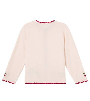 Bestickter Cardigan Collette aus Wolle | Konges Sløjd