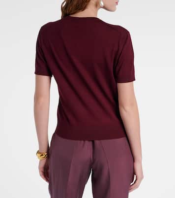 Pullover aus Wolle, Kaschmir und Seide | Saint Laurent