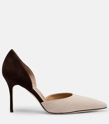 Taylerbinu 90 suede pumps | Manolo Blahnik