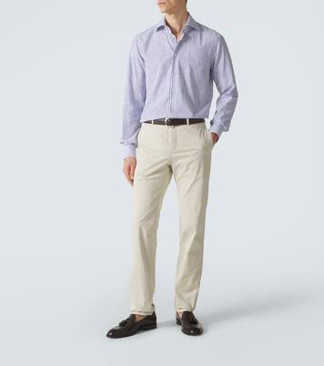 Cotton-blend chinos | Kiton