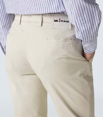 Cotton-blend chinos | Kiton
