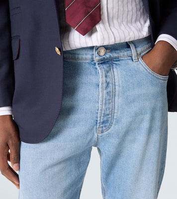 Mid-rise straight jeans | Brunello Cucinelli