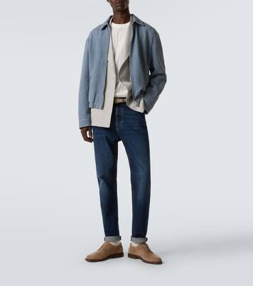 Mid-Rise Slim Jeans | Brunello Cucinelli