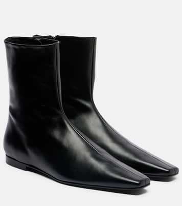 Ankle Boots aus Leder | Toteme