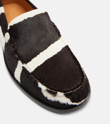 Printed calf hair loafers | Tod's