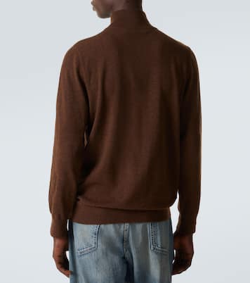Mr Fenchurch cashmere half-zip sweater | Arch4