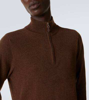 Mr Fenchurch cashmere half-zip sweater | Arch4