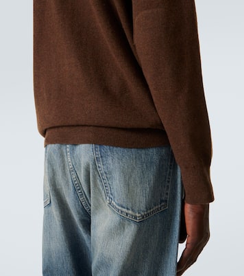 Mr Fenchurch cashmere half-zip sweater | Arch4