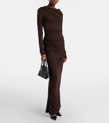 Draped maxi skirt | Entire Studios