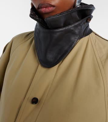 Blouson Intrecciato mit Leder | Bottega Veneta