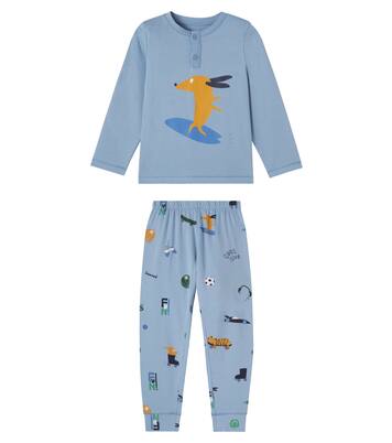 Wilhelm cotton-blend jersey pajamas | Liewood