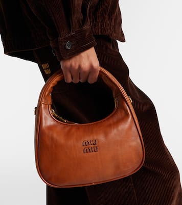 Schultertasche Wander aus Leder | Miu Miu