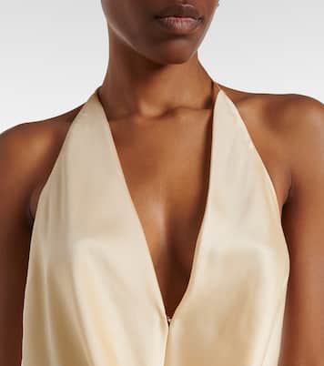 Abito lungo in chiffon | Rotate