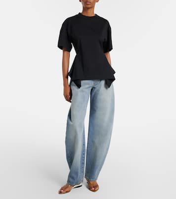 T-Shirt aus Baumwoll-Jersey | Alaïa