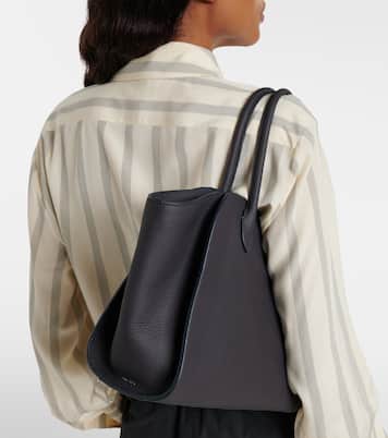 حقيبة بمقبض علوي من الجلد Marlo 12 | The Row