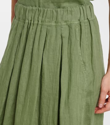 Linda linen maxi skirt | Velvet