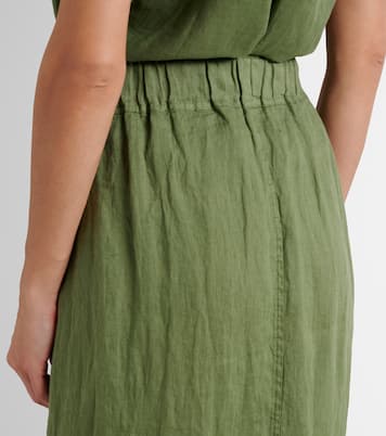 Linda linen maxi skirt | Velvet