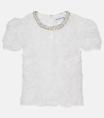 Tulle lace top | Self-Portrait