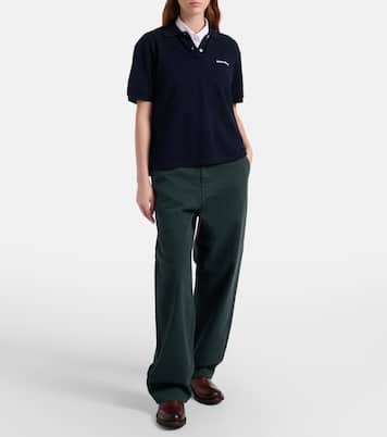 Foule leather clogs | Miu Miu