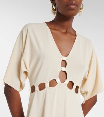Connection cutout jersey minidress | Eres