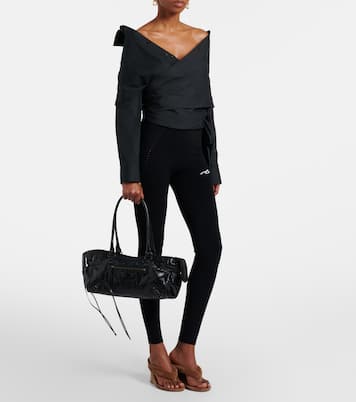 Le City East-West leather shoulder bag | Balenciaga