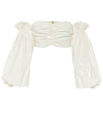 Top Phoebe raccourci à encolure bardot | Rotate