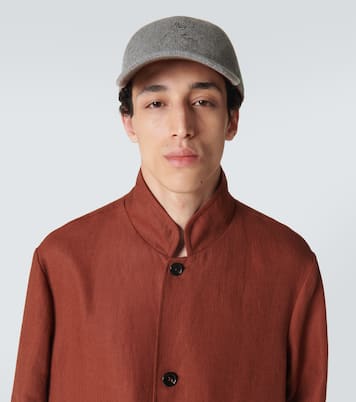 Logo cashmere baseball cap | Loro Piana