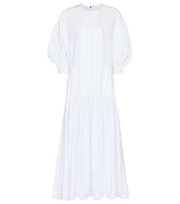 Midikleid aus Baumwolle | Jil Sander