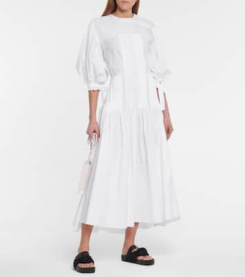 Midikleid aus Baumwolle | Jil Sander