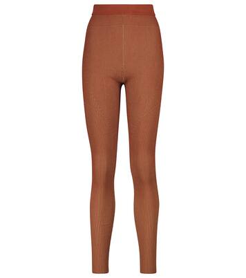 Leggings Le Legging Arancia aus Strick | Jacquemus