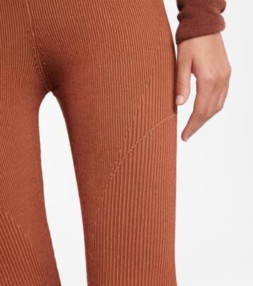 Leggings Le Legging Arancia aus Strick | Jacquemus