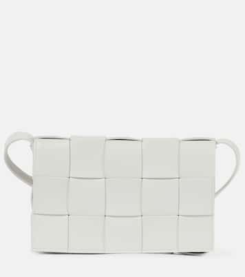 Cassette leather shoulder bag | Bottega Veneta