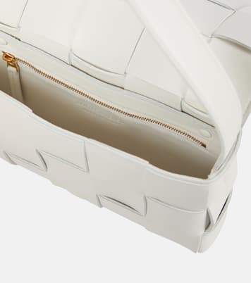 Cassette leather shoulder bag | Bottega Veneta