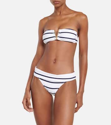 Culotte de bikini Long Island rayée | Heidi Klein
