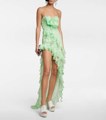 Plateau-Pantoletten Holly aus Leder | Gianvito Rossi